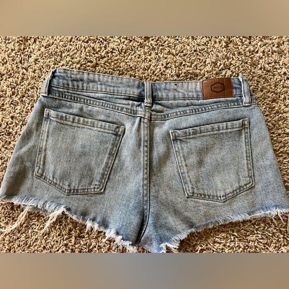 RVCA Light Blue Denim Shorts - Picture 4 of 5